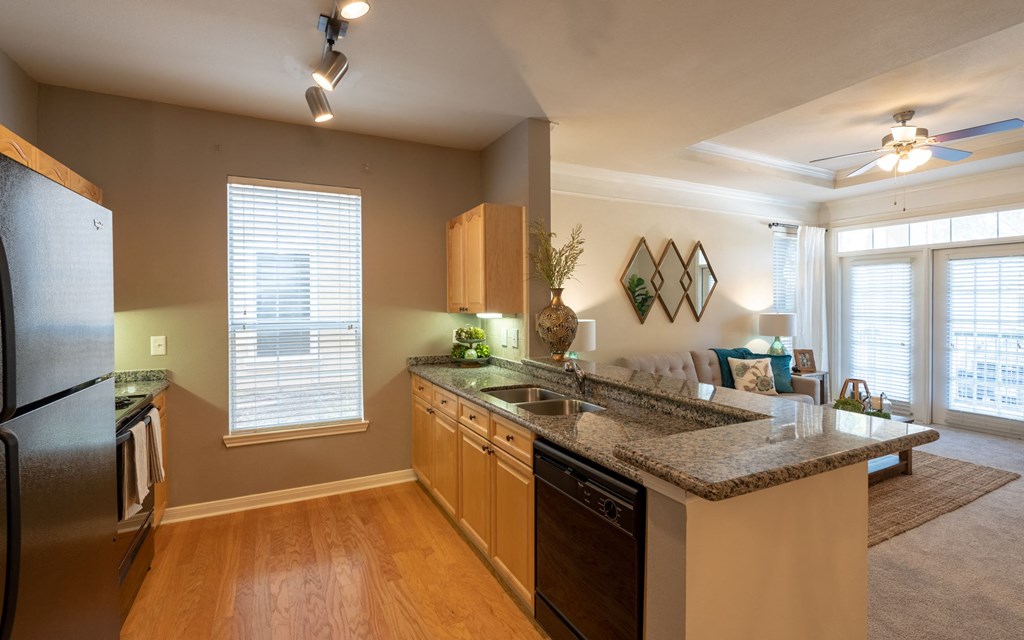 Kitchen at The Park at Monterey Oaks, Austin, Texas