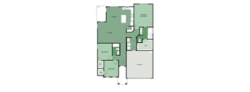 3 bed 2 bath at Walker Place Apartments, Hewitt, TX