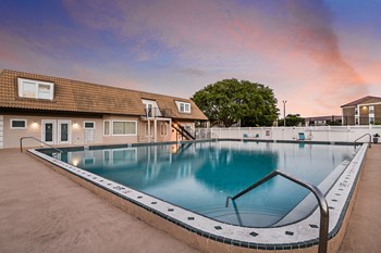 Take in sunsets by the community pool Take in sunsets by the community pool | The Brittany - Photo Gallery 3