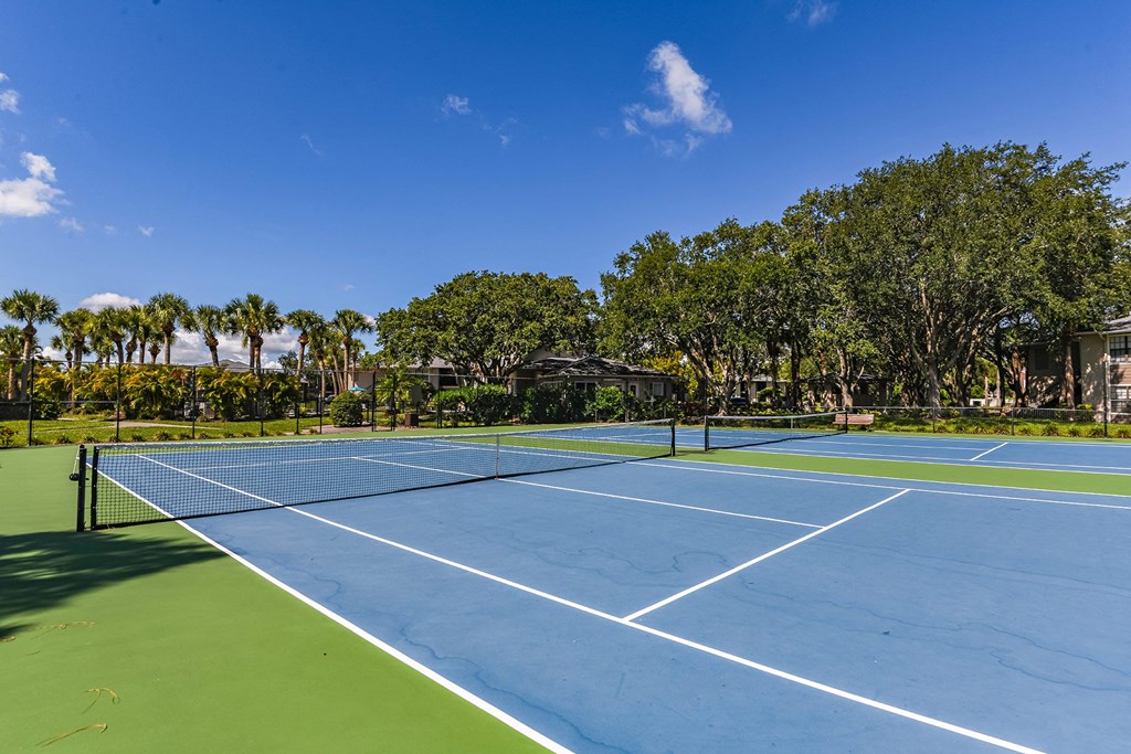 Tennis Courts  at Lakes at Suntree, Florida