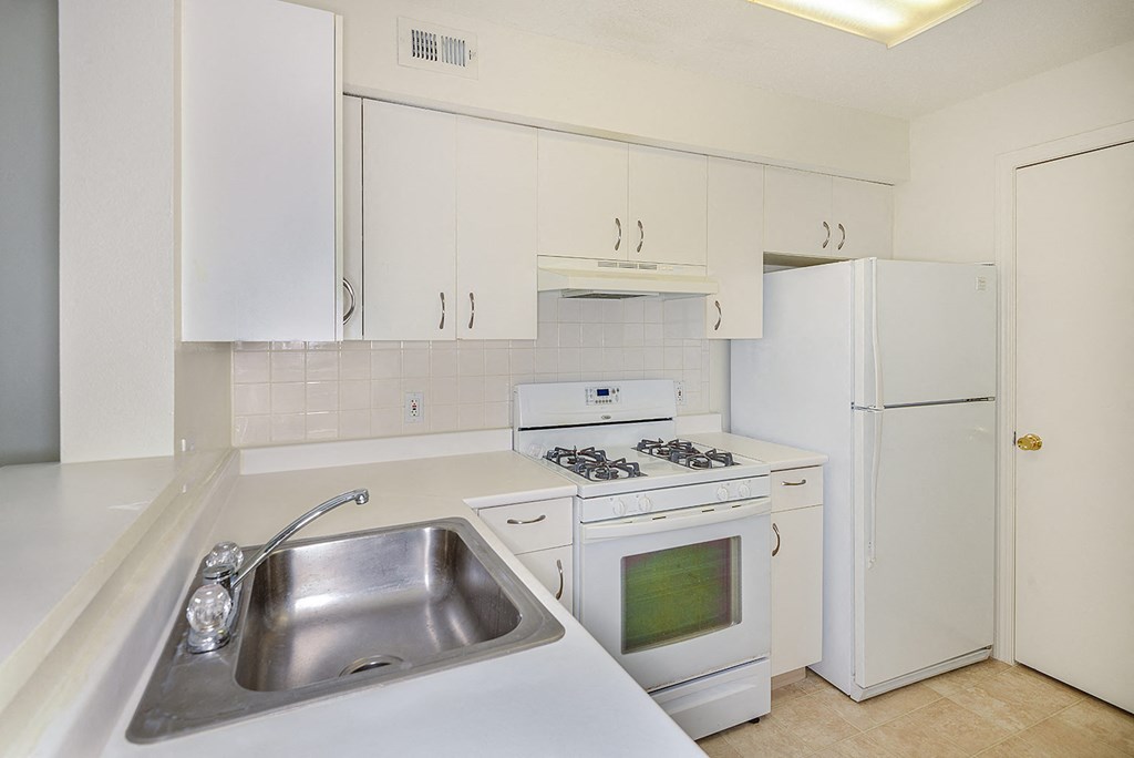 Kitchen at Residences at Westborough Station, Westborough, MA