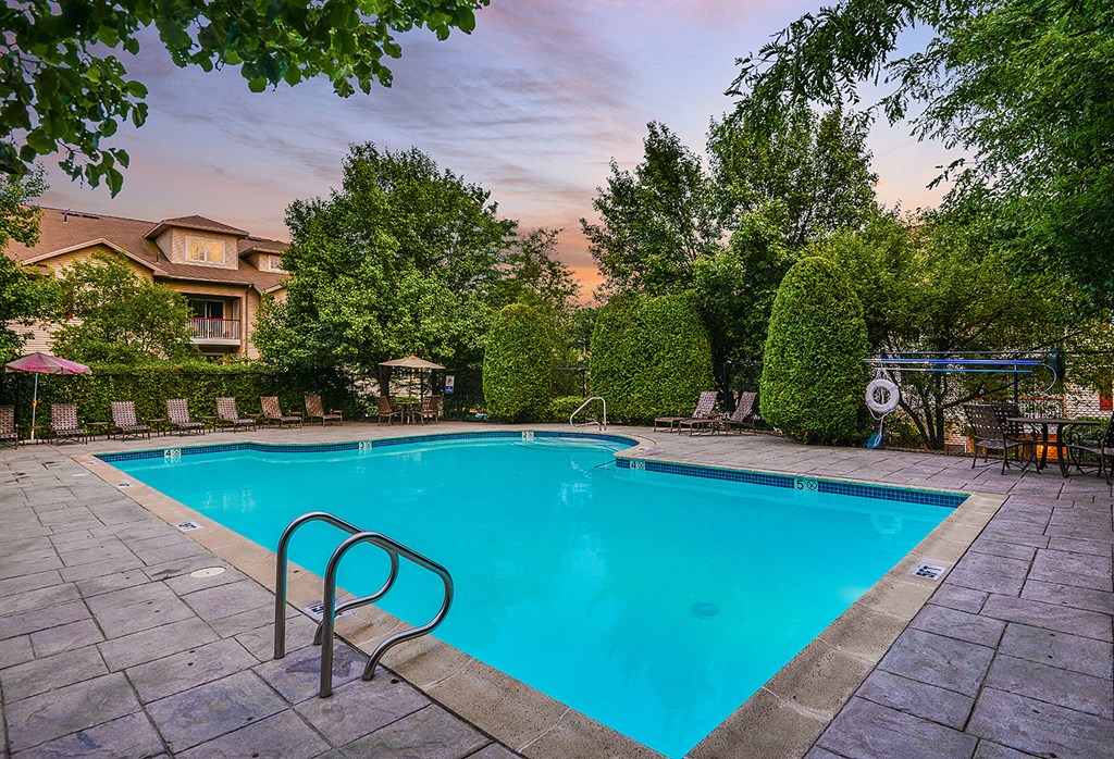 Community Pool Community Pool at Residences at Westborough Station, Massachusetts