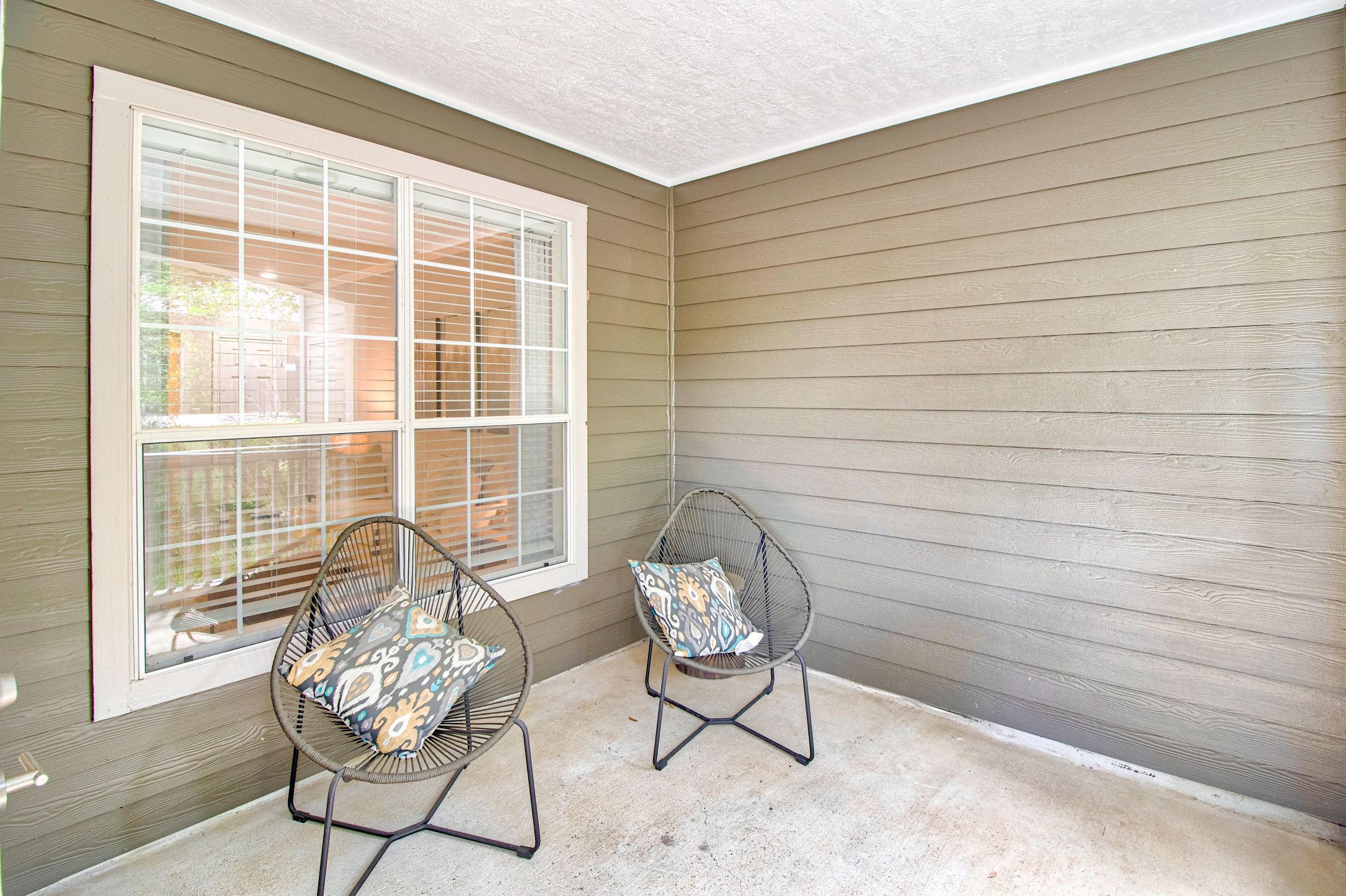 Apartments with outdoor patio  at The Lodge at Lakeline Village, Cedar Park