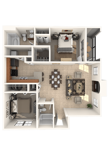 Thoroughbred Floor Plan at Estates at Heathbrook, Florida, 34474
