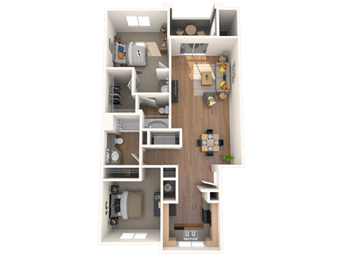 Vesuvio Floor Plan Vesuvio Floor Plan at Altezza High Desert, Albuquerque, NM, 87111