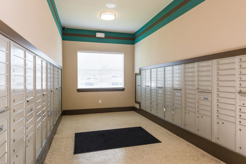 community mail room at Estate at Woodmen Ridge, Colorado Springs, CO