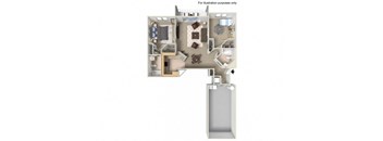 Curacao Floor Plan at Yacht Club, Bradenton, FL