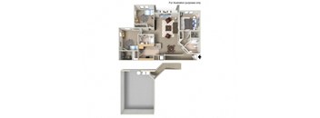 Martinique Floor Plan at Yacht Club, Florida, 34212