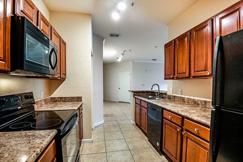 Fully Furnished Kitchen at Yacht Club, Florida