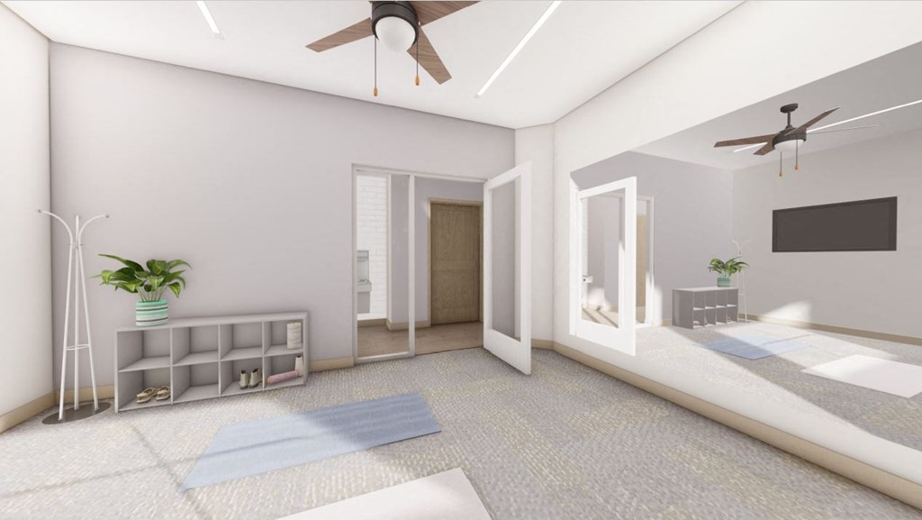 Yoga room  at Altitude at Vizcaya, Santa Fe, 87505