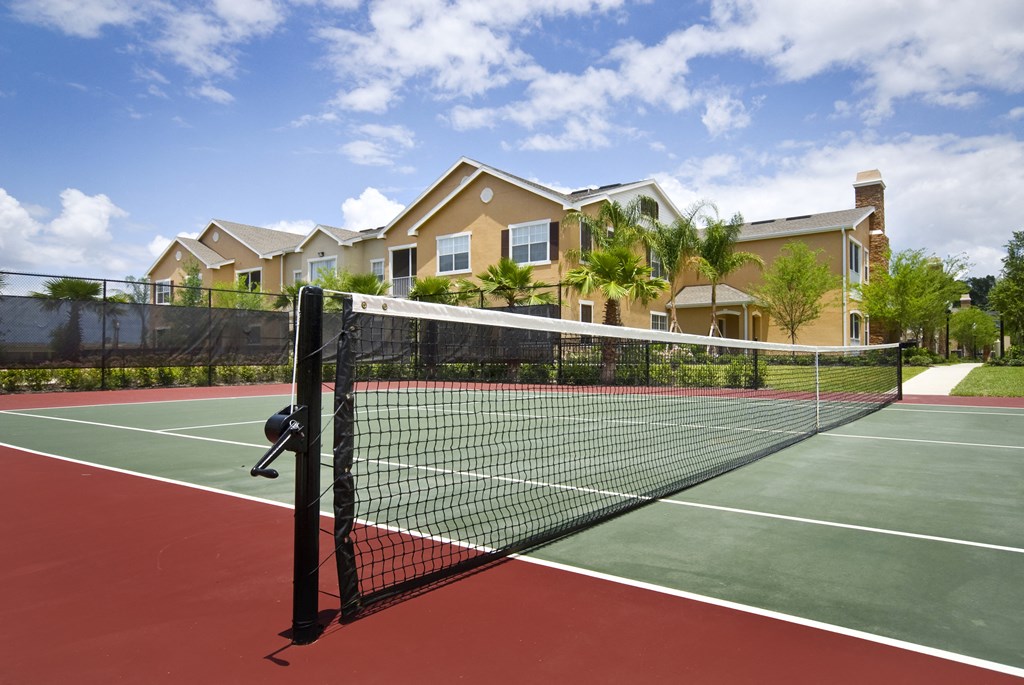 Tennis court at Estates at Heathbrook, Ocala, FL, 34474