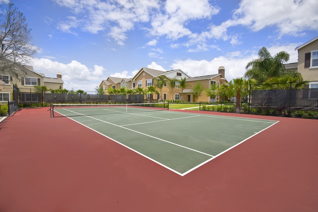 Tennis cour at Estates at Heathbrook, Florida