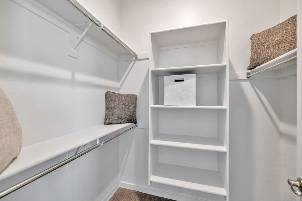 Spacious Closet Storage at Parke Place, Prescott Valley, Arizona