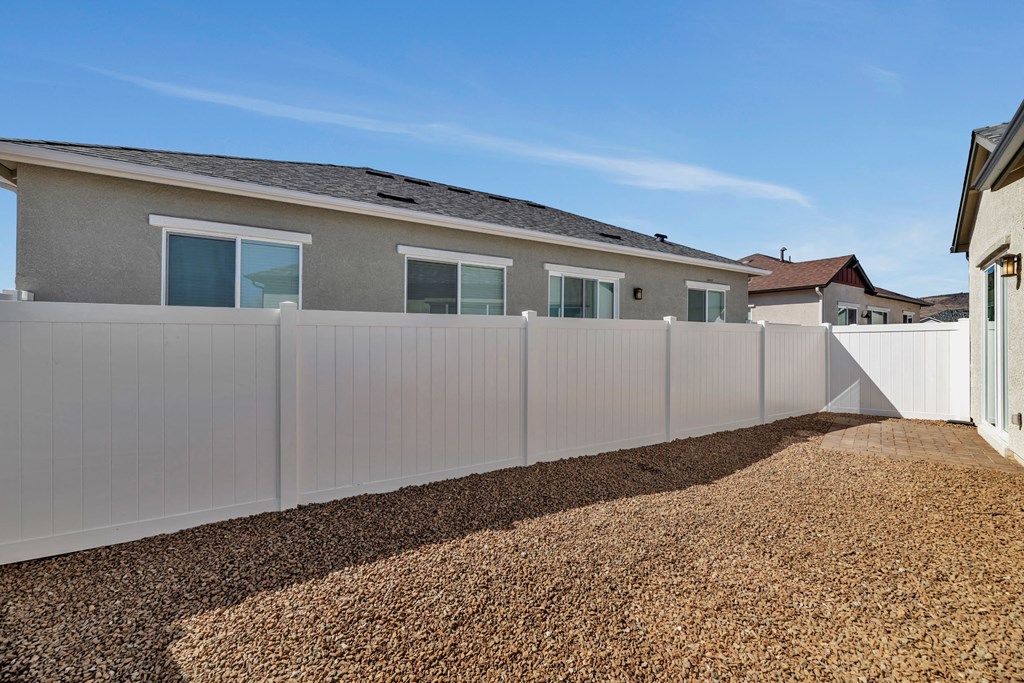 Private Fenced-in Backyard at Parke Place, Prescott Valley, Arizona