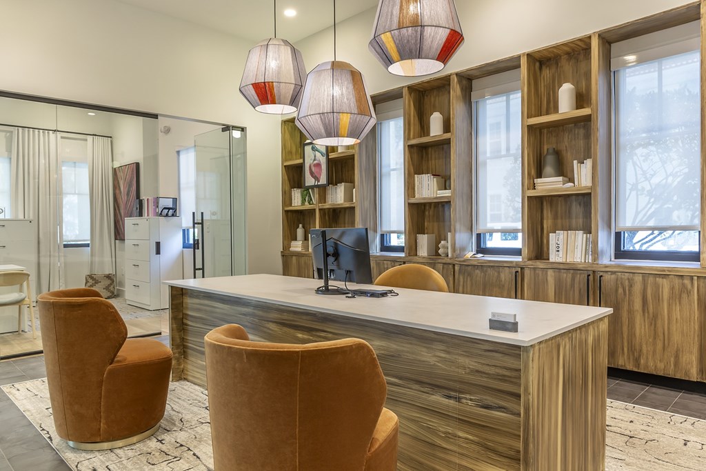 Leasing center l at Floresta apartments in Jupiter, FL