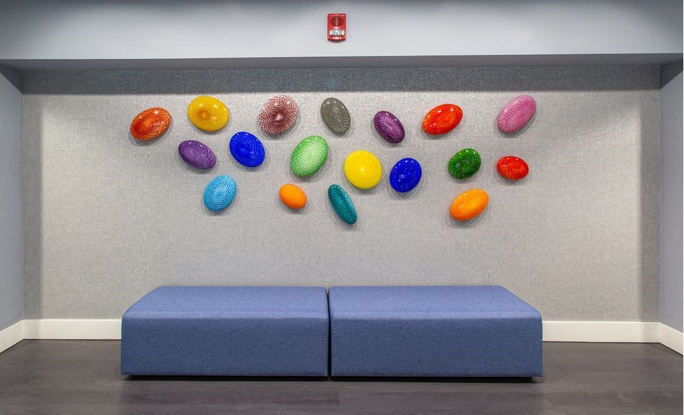 Common area at Residences at Manchester Place, Manchester, NH