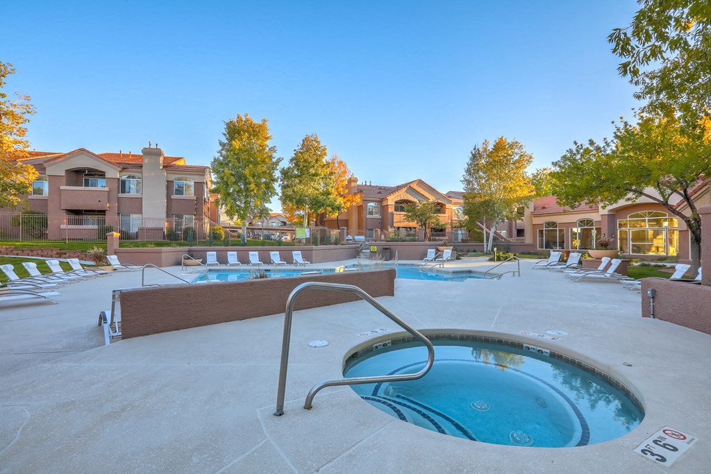 Pool and spa at Altezza High Desert, Albuquerque, 87111