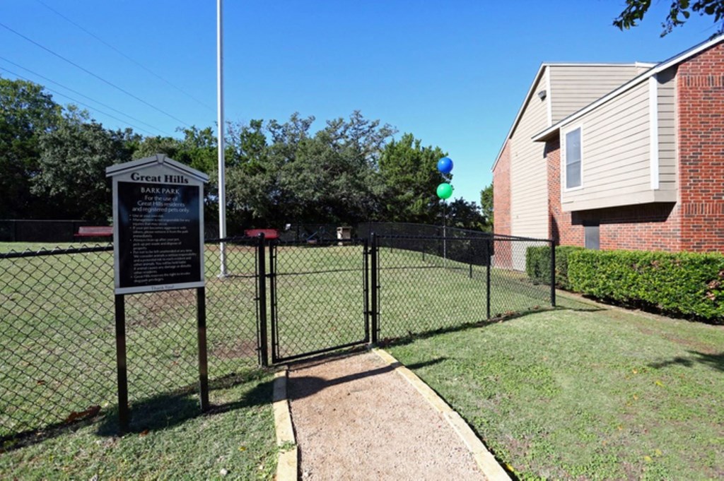 Dog Park at Great Hills, Austin, TX