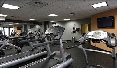The fitness center is open 24 hrs/day |Residences at Manchester Place - Photo Gallery 2