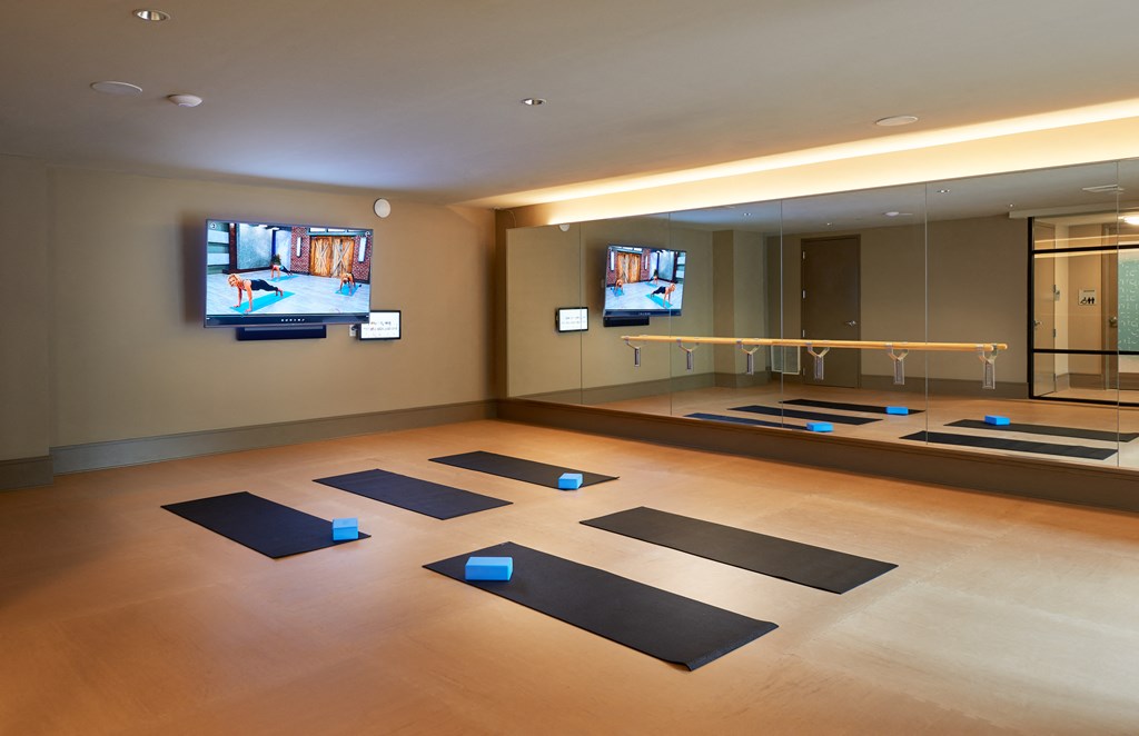 Zen yoga studio at Inspire, North Carolina