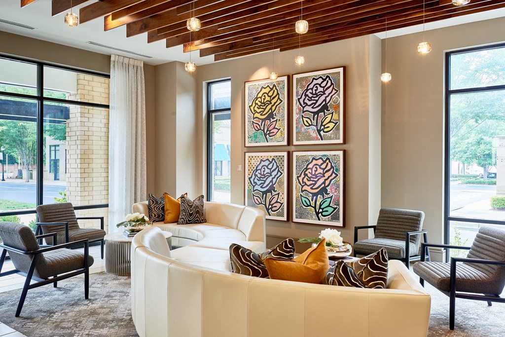 Lounge area at Inspire, Charlotte, NC