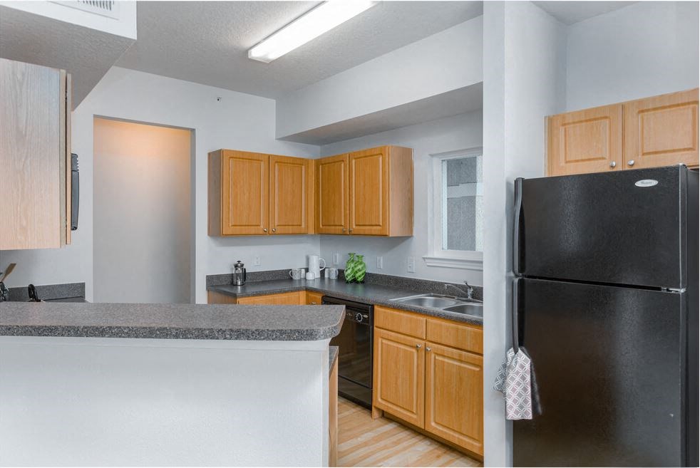 Kitchen with Electric Appliances at Cypress Legends, Fort Myers, 33905