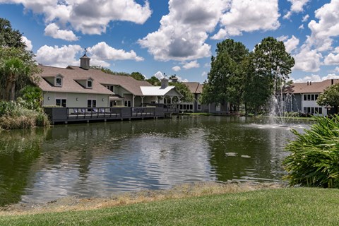 Lakeside views at Saddleworth Green, Ocala, Florida