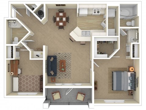Poplar Floor Plan | Cypress Legends