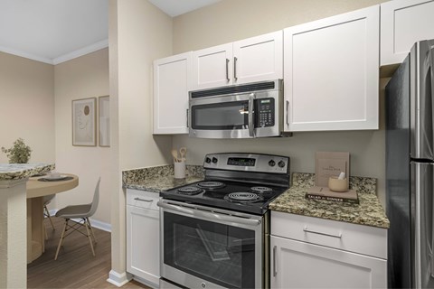 All Electric Kitchen at Thornberry Apartments, Charlotte, North Carolina