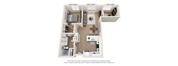 C4 Floor Plan at SoRoc On Maine, Minnesota, 55904