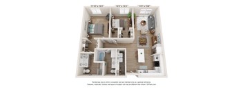G Floor Plan at SoRoc On Maine, Rochester Minnesota