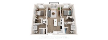 J Floor Plan at SoRoc On Maine, Minnesota, 55904