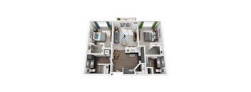 Lincolnshire Floor Plan at SoRoc on Maine, Rochester, MN, 55904