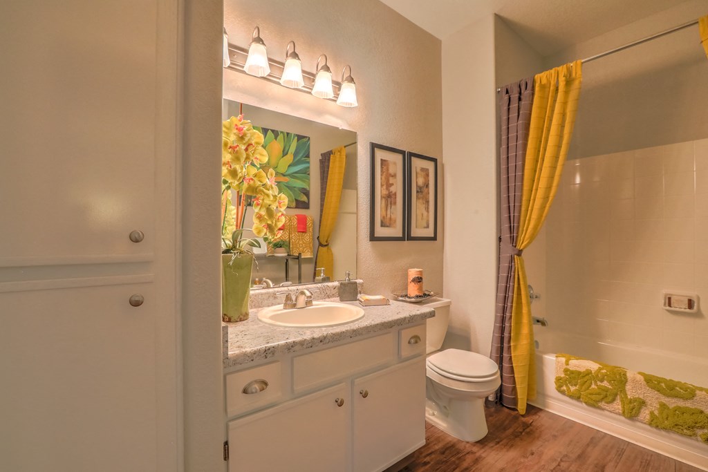 Bathroom with bath tub at Arterra, Albuquerque, NM