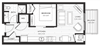 S1 - Studio & One Bathroom Floor Plan At Boutique 28 Apartments In Minneapolis, MN