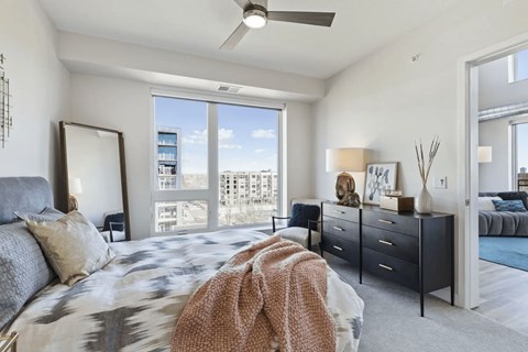 Cozy bedroom at Revel, Minnesota, 55408
