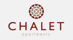 A logo for Chalet Apartments is displayed.