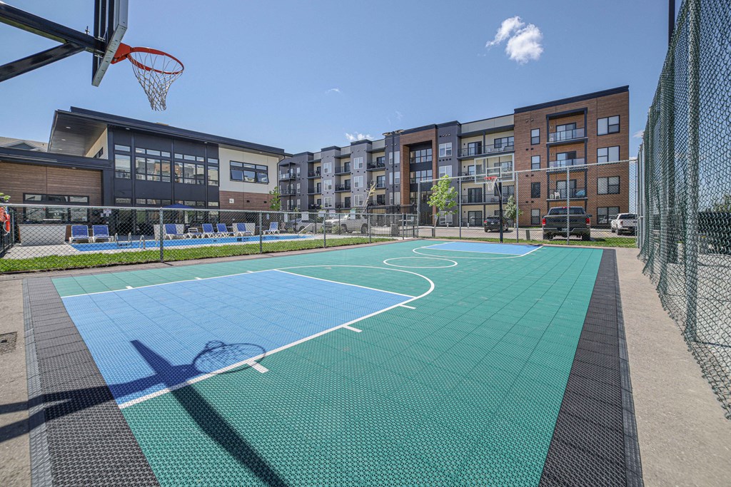 Exterior - basketball court