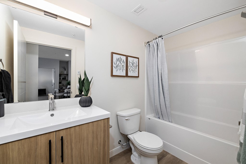 Bathroom With Bathtub at The Fifth at Palisades, Edmonton