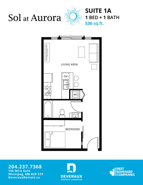 Office: 100 Lyra Gate 1-3 Beds Apartment, Winnipeg for Rent - Photo Gallery 28