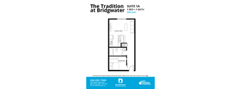 1 Bedroom, 1 Bathroom