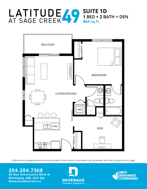 Office: 40 Des Hivernants N 1-3 Beds Apartment for Rent - Photo Gallery 12