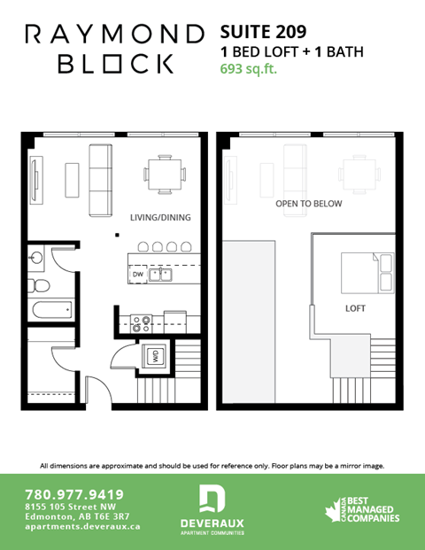 Office: 8155 105 Street NW 1-2 Beds Apartment for Rent - Photo Gallery 15