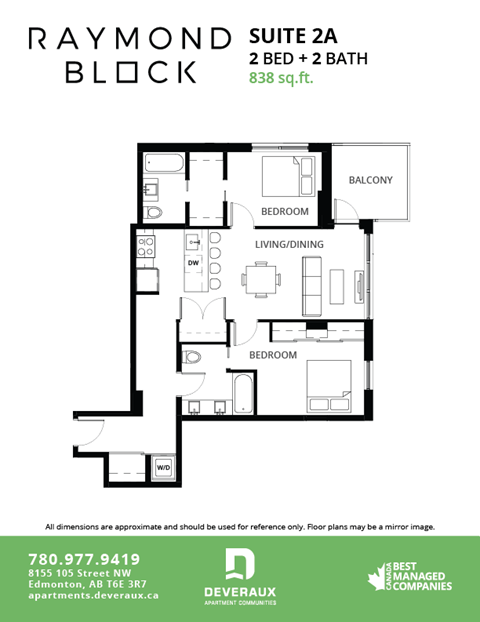Office: 8155 105 Street NW 1-2 Beds Apartment for Rent - Photo Gallery 14