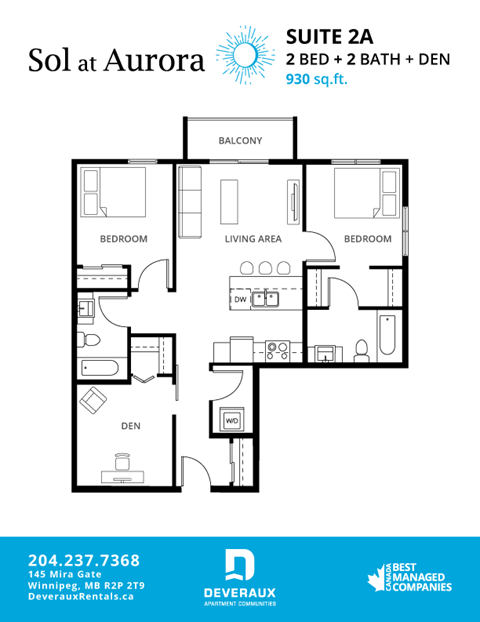 Office: 100 Lyra Gate 1-3 Beds Apartment, Winnipeg for Rent - Photo Gallery 31