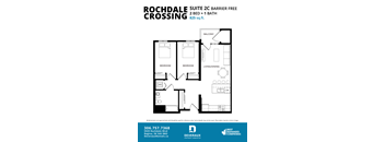 a floor plan of a room with a bathroom and a bedroom
