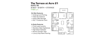 3 Bedroom, 2 Bathroom