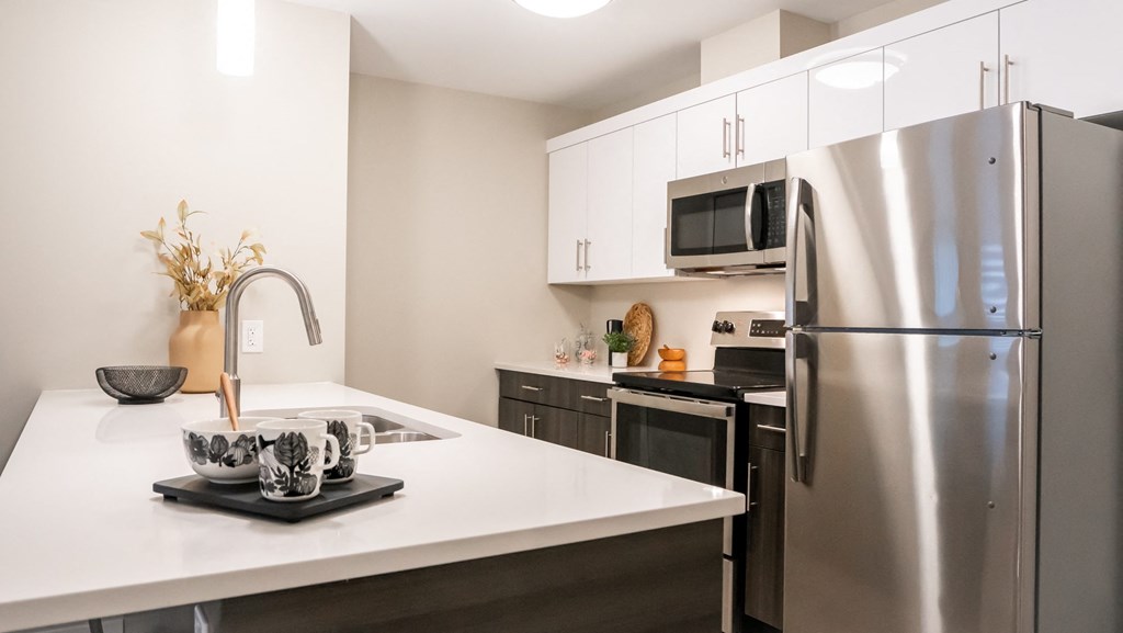 Interior - kitchen with stainless steel appliances