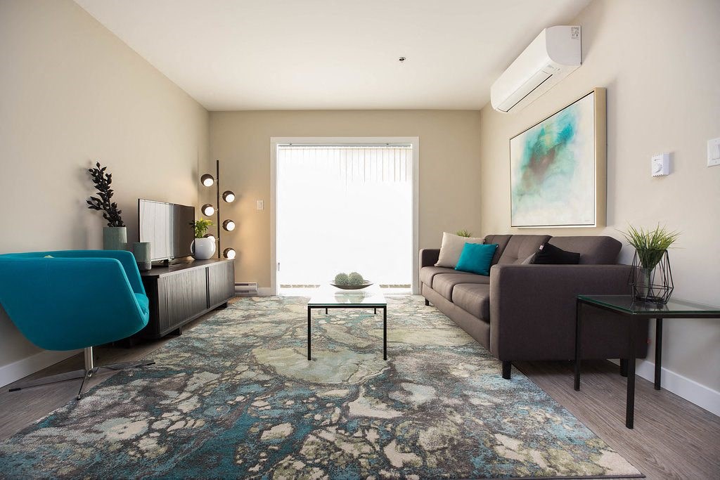 Interior - wide shot of living room