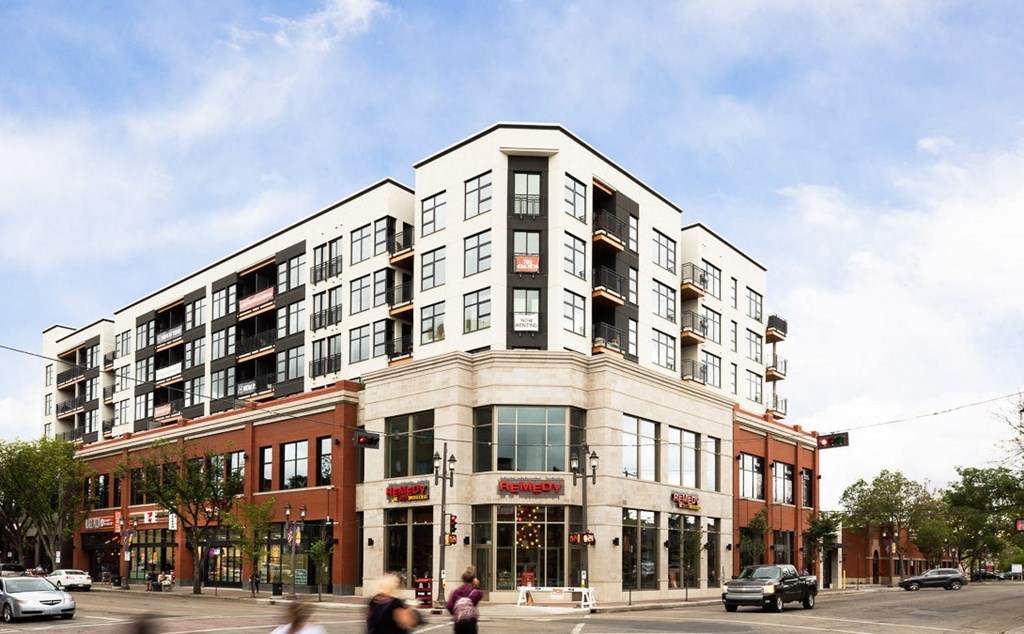 Building Exterior at Raymond Block, Edmonton, AB T6E 3R7